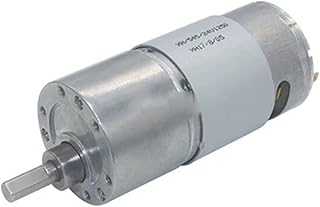 GRASAKY Geared Speed JGB37-545 deceleration Motor DC 12v24v high Torque Micro Speed Regulation Forward and Reverse Motor Home Appliance Motor Torque Electric (Size : 24V200rpm)