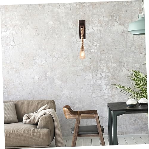 Lámpara de montaje en pared de madera para iluminar zonas oscuras 2