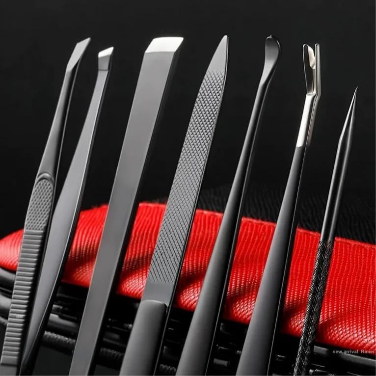 Nail Clippers Set Fingernail and Toenail Clipper Cutters, Manicure Pedicure Kit 11pcs Grooming Kits, Nail Care Tools with Portable Travel Case Present for Man Woman Husband Boyfriend Parent