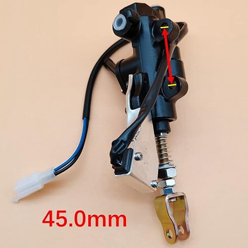 Miniatura 7 de Cilindro maestro de freno trasero compatible con Honda Goldwing 1500 GL1500A GL1500SE Aspencade GL1500 A SE 43510-MT8-305 1995 1996 1997 1998 1999