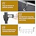 JVVMNJLK Clothing Store Fitting Room, Portable Changing Room, Privacy Protection Movable Dressing Room with Shading Curtain, Temporary Wall for Activities Shopping Malls, Black