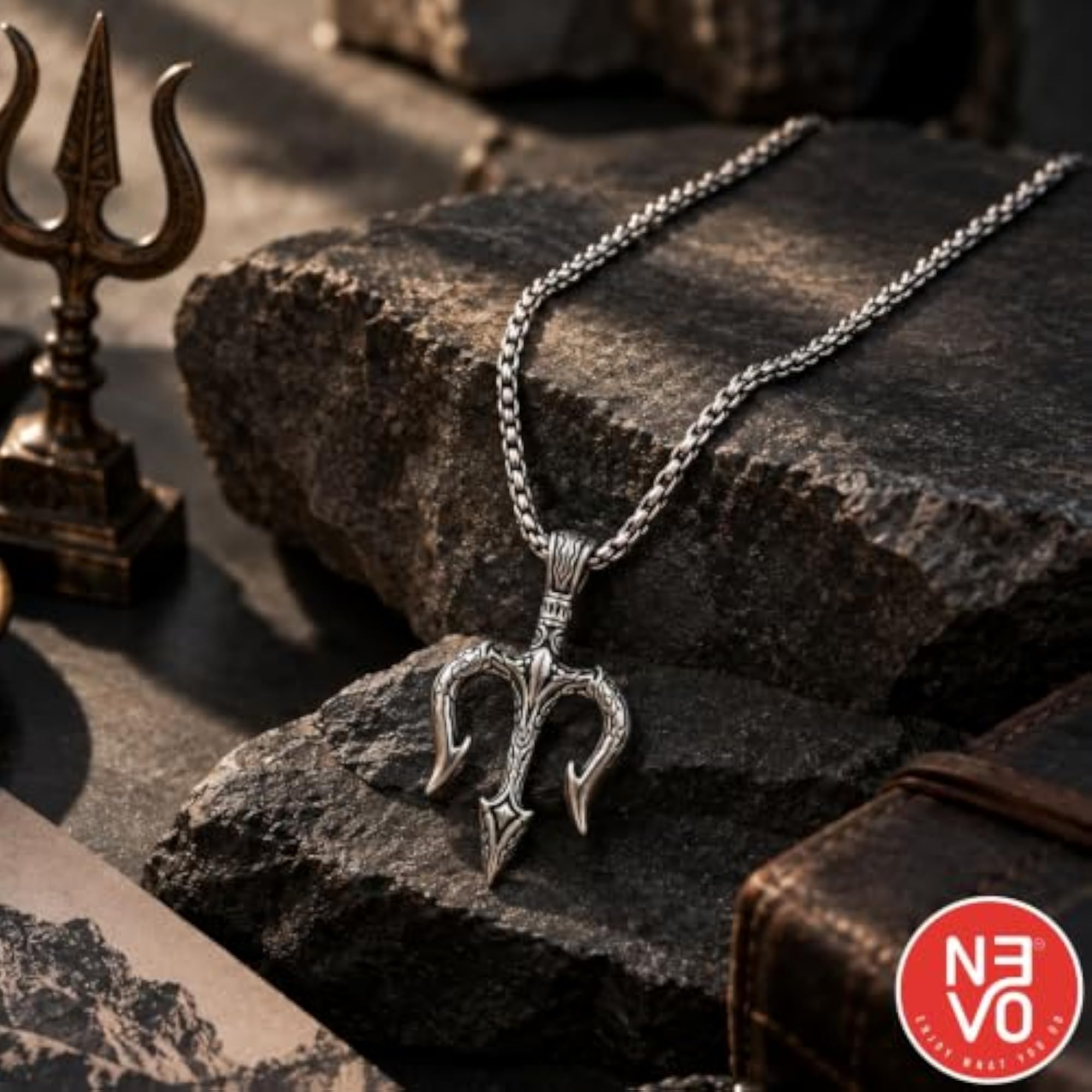 Men's TRIAD 3-in-1 Interchangeable Chain & 3 Pendants Set