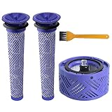 dyson v6 total clean battery replacement ★ LAVABLE Y REUTILIZABLE - Totalmente lavable y reutilizable para una vida útil más larga y una mejor filtración, fácil de instalar, se adhiere a su aspiradora inalámbrica y de mano Dyson