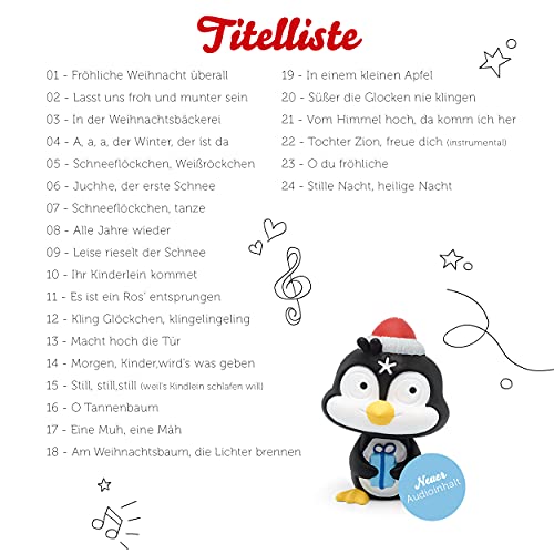tonies Luisterfiguren voor Toniebox, favoriete kinderliedjes, kerstliedjes, kinderliedjes vanaf 3 jaar, speeltijd ca. 54… - Image 5