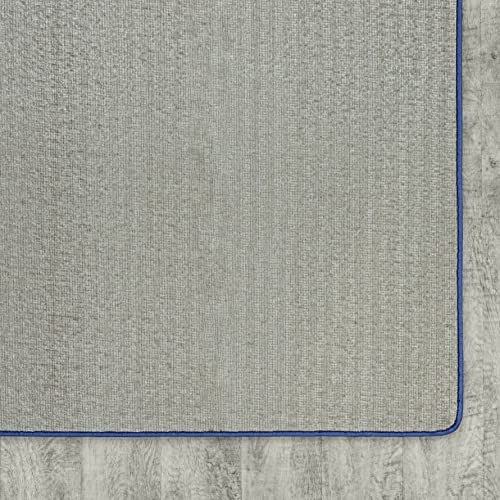 Joy Carpets Endurance 12' X 12' Square Solid Colored Area Rug In Royal Blue #TOP3