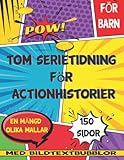  Tom serietidning för actionhistorier: Rita Dina Egna Berättelser 150 Sidor Av En Mängd Olika Mallar Och Bildtextbubblor. Stor Storlek 21,6 X 27,9 Cm ... Barn Att Föreställa Sig Sin Egen Berättelse.