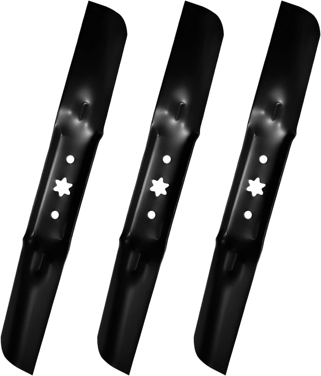 942-05056A High Lift Blades Compatible with 54" Deck Zero Turn Cub Cad-et RZT-L54 XT1 XT2 Troy-Bilt TB2454 Riding Mower Lawn Tractor，Replace 942-05056 742-05056A 742-05056，3 Pack