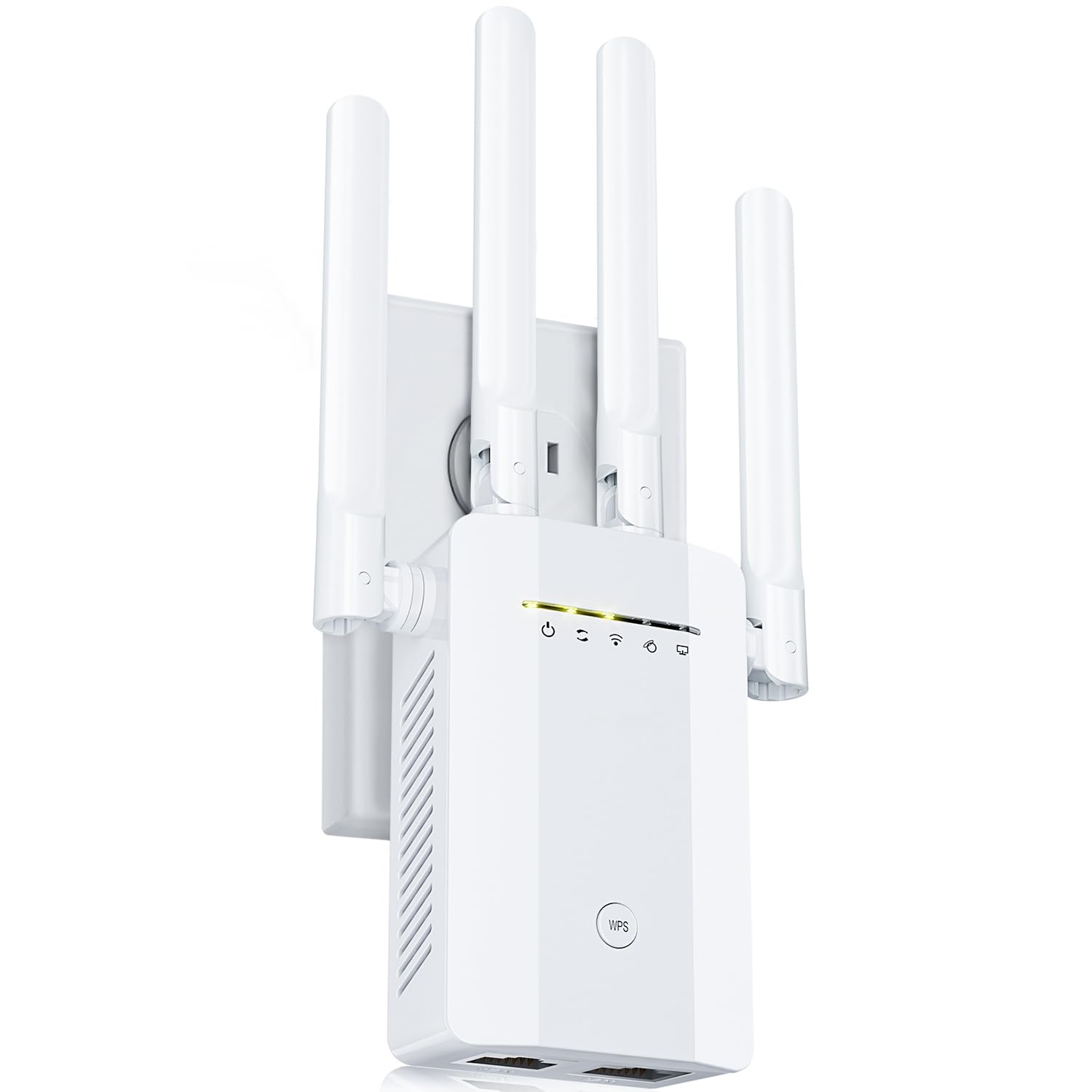 WiFi Extender for Home | WiFi Repeater and Wireless Signal Booster, 10K+Square Feet, Support 75 Devices, WPS Configuration and Ethernet Port-image-26