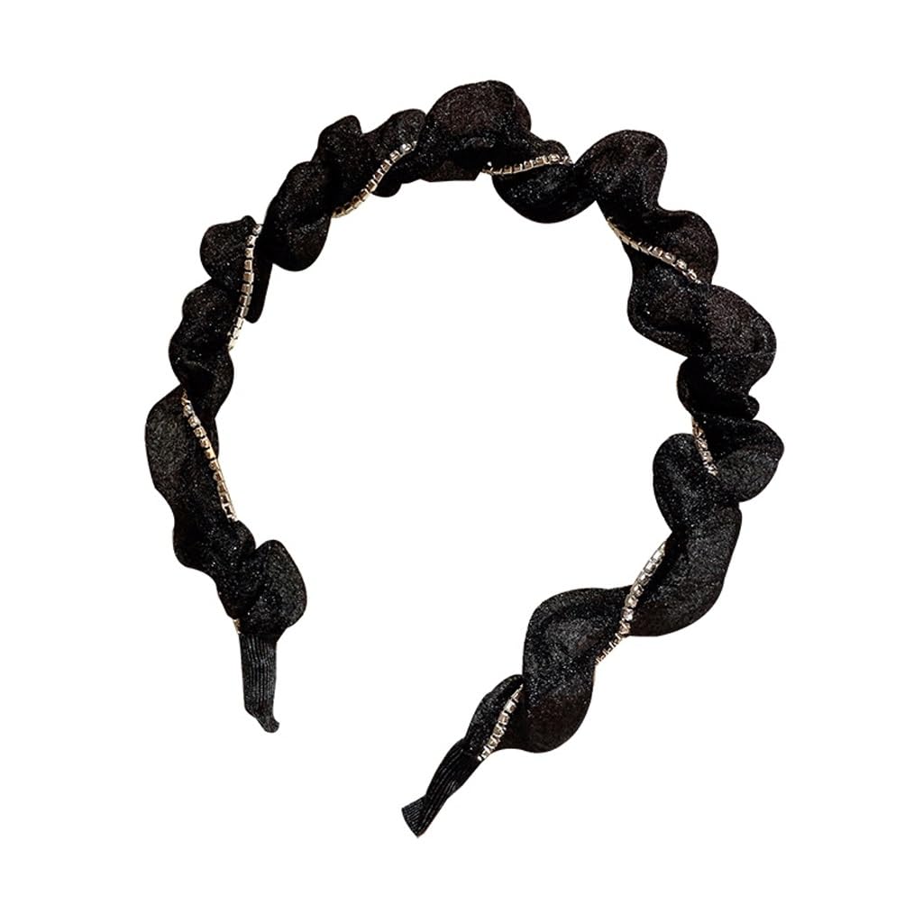 Accessoires Cheveux Rhin-perceuse Seersucker Volants Bandeau