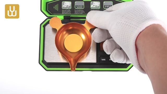 Bilancia Di Precisione UNIWEIGH 200g/0.01g - Digitale, Tascabile, Per Oro, Caffè, Farmaci (Verde) - Foto 6