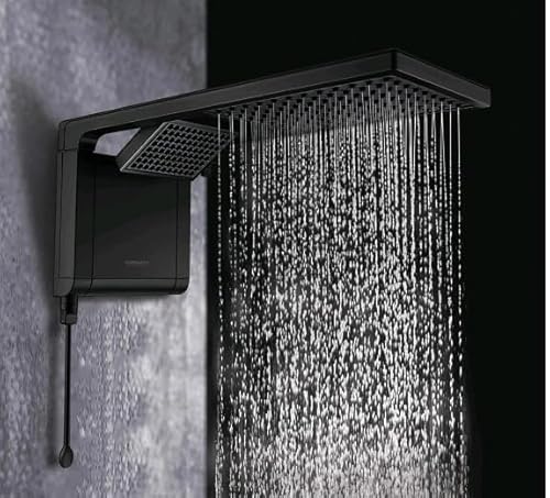 Chuveiro Acqua duo PRETO FOSCO 6800w Lorenzetti 220v