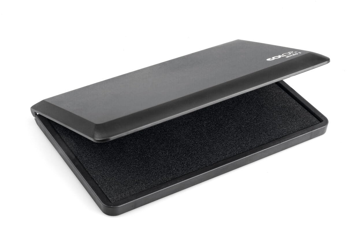 Colop Stamp Pad Micro 3 Felt 160X90mm Black Ref 54013100