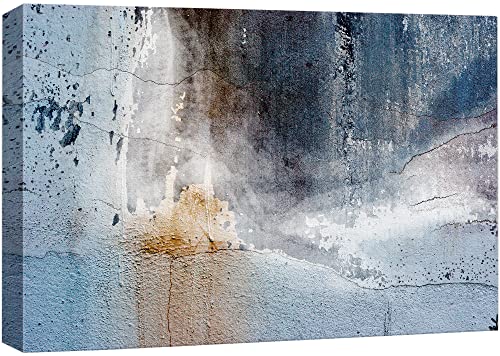 Aged Wall Abstract Giclee Canvas Print