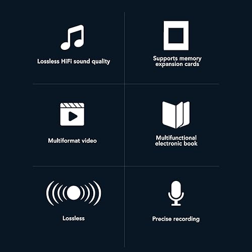 Miniatura 2 de Reproductor de MP3 con Bluetooth5.0, reproductor de música portátil de 1.8 pulgadas con clip trasero, altavoz integrado, radio FM, grabadora de voz,