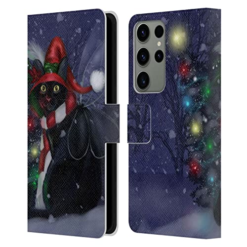 Étui Noël Chats Noir pour Galaxy S23 Ultra le cadeau parfait