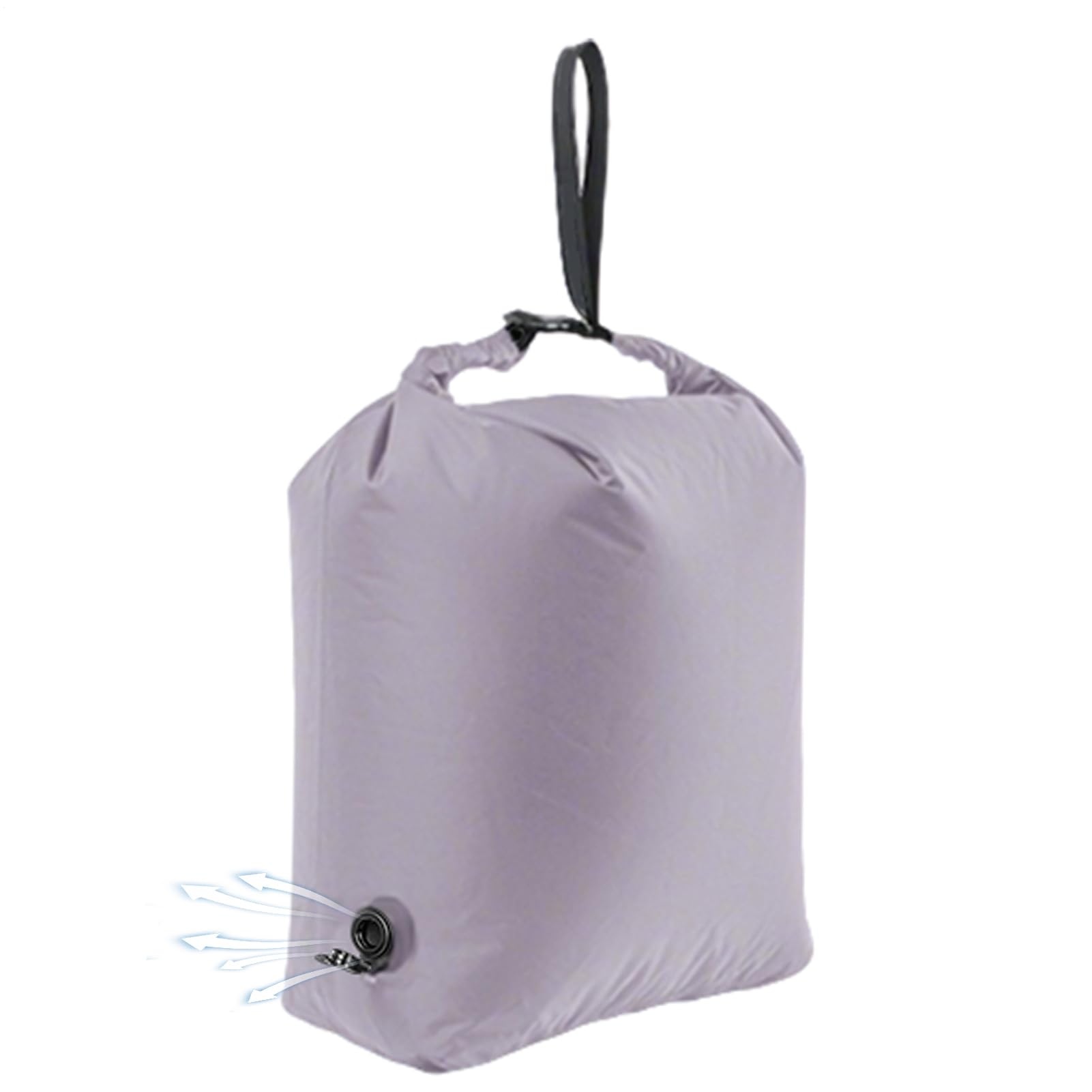 Bolsa para ropa sucia de viaje que ahorra espacio en tu maleta con su compresión