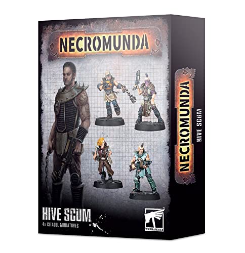 Games Workshop Necromunda Hive Scum Underhive Ganger Abschaum Mercs