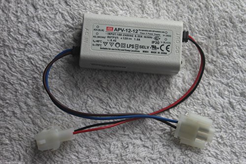 Mean Well Apv-12-12 12V 1A Power Supply Led Driver Water & Dust-Proof #TOP1