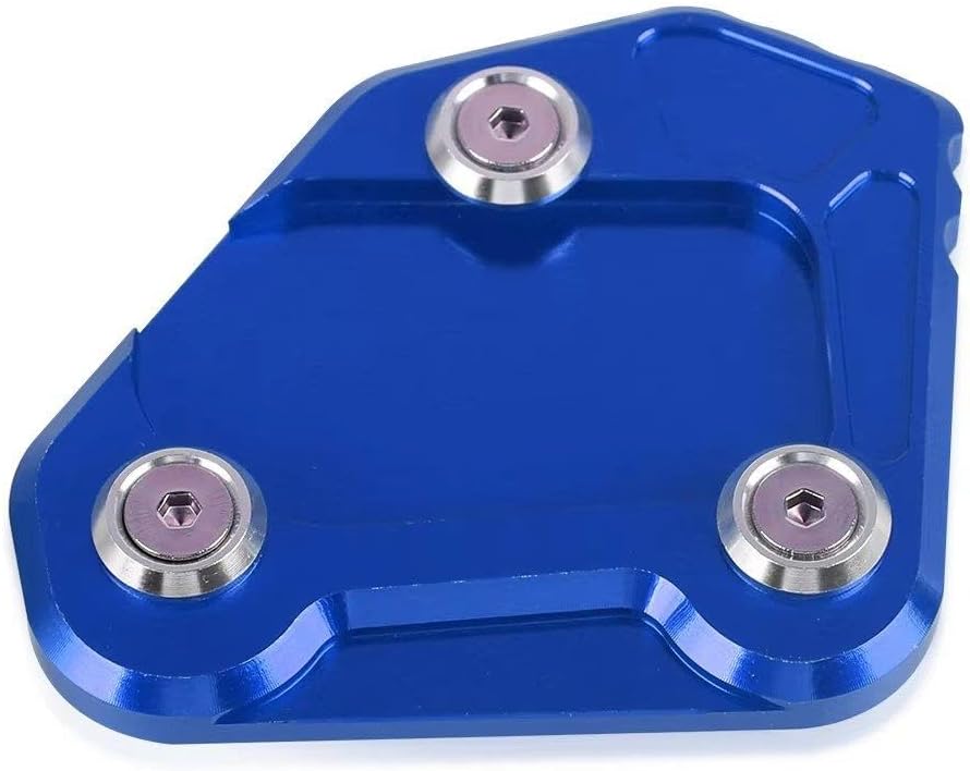 Motorcycle Kickstand Foot Side Stand Enlarger Extension Plate Pad For BMW F750GS F850GS ADV 2018-2024(Blue)