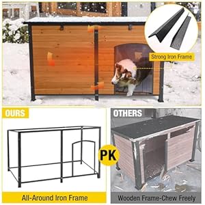 Aivituvin 59 Large Dog House 100 Insulated Dog Kennel with Liner for Winterwaterpoof for Outdoor  Indoor Use  Cucciolini Doodles Aivituvin 59 large dog house 100 insulated dog kennel with liner for winterwaterpoof for outdoor  indoor use   cucciolini doodles