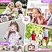 Upgrade Kids Camera for Boys Girls, Toddler Digital Selfie Camera with Cute Protective Cover and 32G SD Card, Christmas Birthday Gifts Toys for 3 4 5 6 7 8 9 10 11 12 Years Old Little Girls and Boys