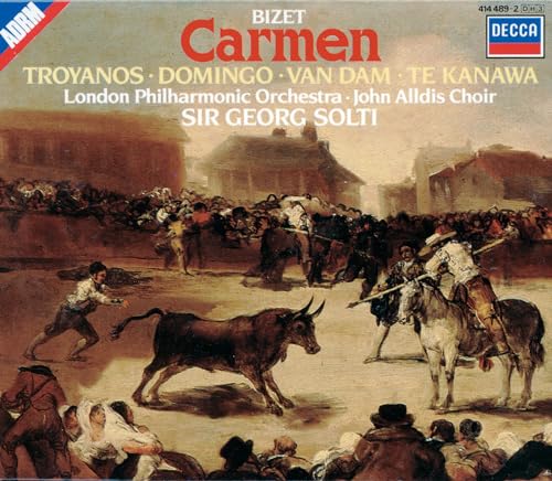 Tatiana Troyanos, Sir Thomas Allen, Kiri Te Kanawa, London Philharmonic Orchestra, Sir Georg Solti, The John Alldis Choir, Plácido Domingo, Georges Bizet & Georges Migot