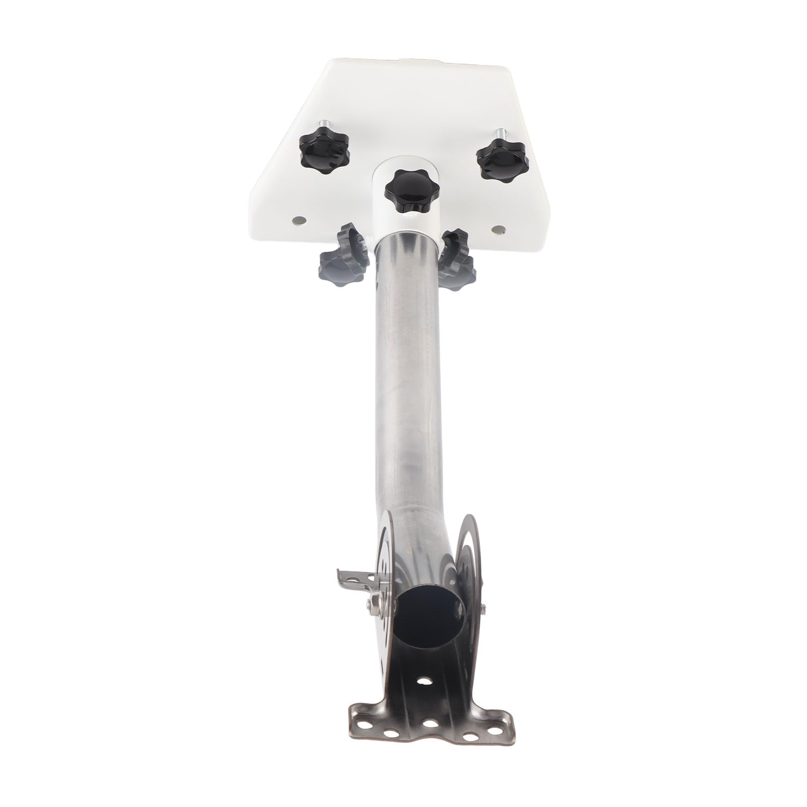 FTVOGUE Kit Adaptador de Montaje en Poste de Satélite, Soporte Ajustable