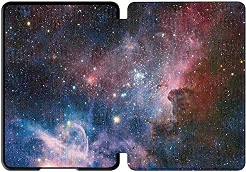 Colorful Star Smart Case for 6" Kindle Paperwhite 10th Generation 2018 - Space Pattern Synthetic Leather Covers for Kindle Paperwhite E-Reader Case Waterproof Kindle Accessory - Universe