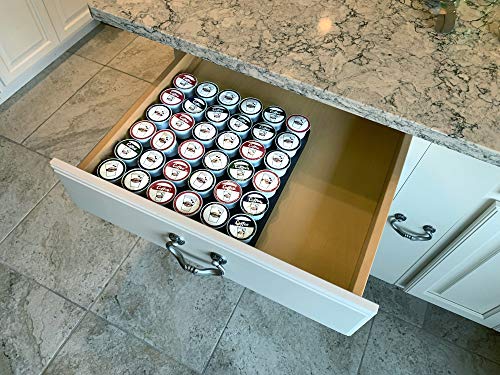 Polar Whale HOU1000044 Coffee Pod Storage Organizer Slim Tray Drawer Insert For Kitchen Home Office Waterproof Washable 12.5 X 12.5 Inches Holds 36 Compatible thumb #7