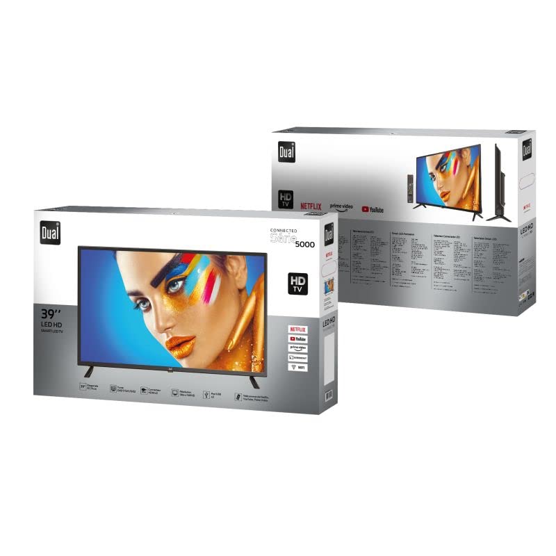 Dual-Smart-TV-LED-39-99cm-HD-WiFi-Netflix-Prime-Video-SCREENCAST-2xHDMI-2xUSB-PVR-Ready-Salida-de-auriculares-Youtube