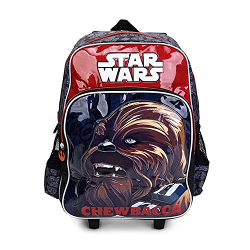 Luxcel Mochila Infantil Com Rodas Star Wars Chewbacca - IC34102ST-LR