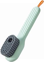 FASTMART Soap Dispensing Cleaning Brush with Handle Scrubbing Reusable Washing Shoe Brush for Shoes Clothes Cleaning