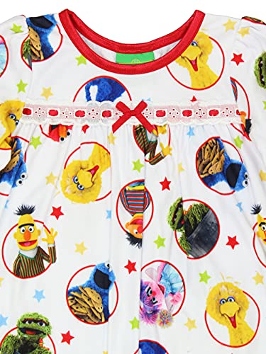 Sesame Street Elmo Infant Toddler Girls Granny Gown Nightgown3