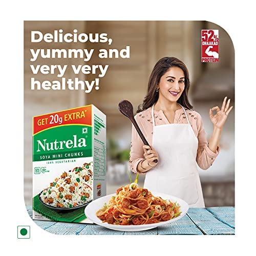Nutrela, Soya Mini Chunks, 200 Grams(gm)