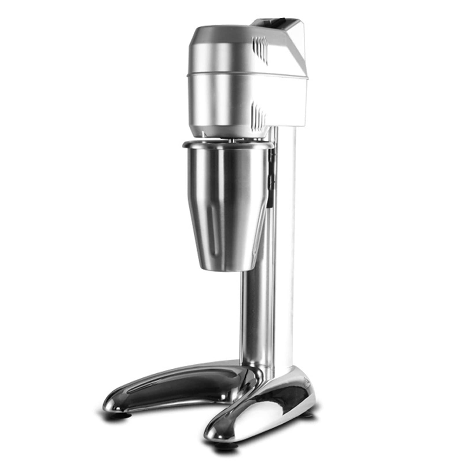 AYCDL Electric Milk Shaking Maker, Commercial Grade 2 Speed Automatic Beverage Smoothie Mixer, with Stainless Steel Cup, for Restaurant Cafe Bar