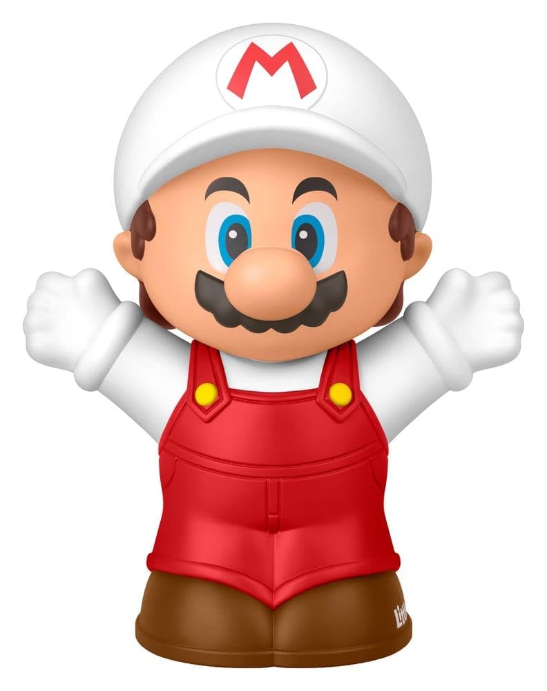 My Mario Fisher-Price Little People 7 cm, My Mario Fire Mario Action Figures For Kids