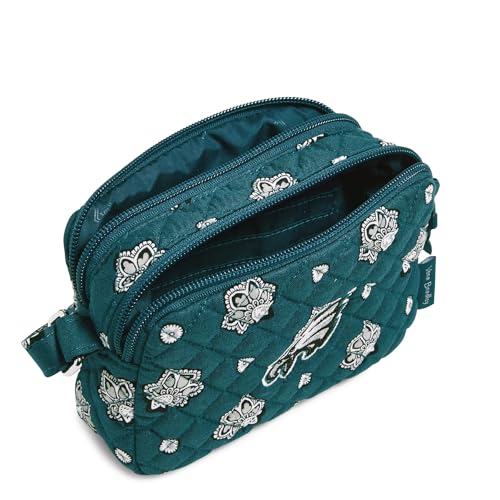 Image of Vera Bradley womens Cotton Small Stadium Crossbody Bag
