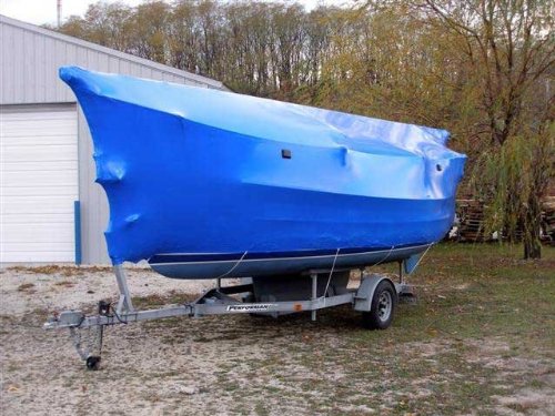 14 ft. X 213 ft. Shrink Film 6 Mil- Blue