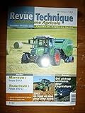  Revue technique machinisme agricole, n° 169 du Novembre-Décembre 2006: Moteur - Deutz 2012, Tracteur - Fendt 300 CI 307C CA 308 C CA 309 C CA Moteur Deutz 2012, 4 cylindres RTMA0169