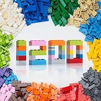 WYSWYG 1200PCS Classic Building Bricks Set for Kids, Multicolor Blocks, Compatible with Construction Building Blocks, ABS Construction Bricks, Educational Toy for Ages 6+, Stimulates Creativity.