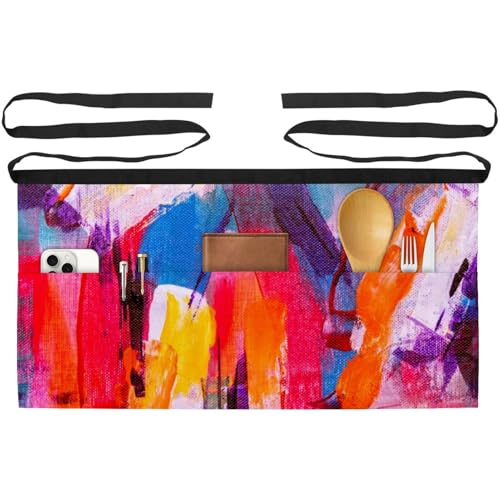 Demi-tablier de cuisine lot de 3 pour organiser vos accessoires