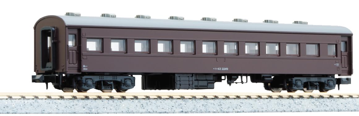 Amazon | カトー (KATO) Nゲージ スハ43 茶 鉄道模型 客車 5133-1