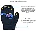 N'Ice Caps Kids Magic Stretch Gloves Mitten 3 Pairs Toddler Boys Girls Winter (2-4 Years, Dinos - Red/Royal/Black Mittens)