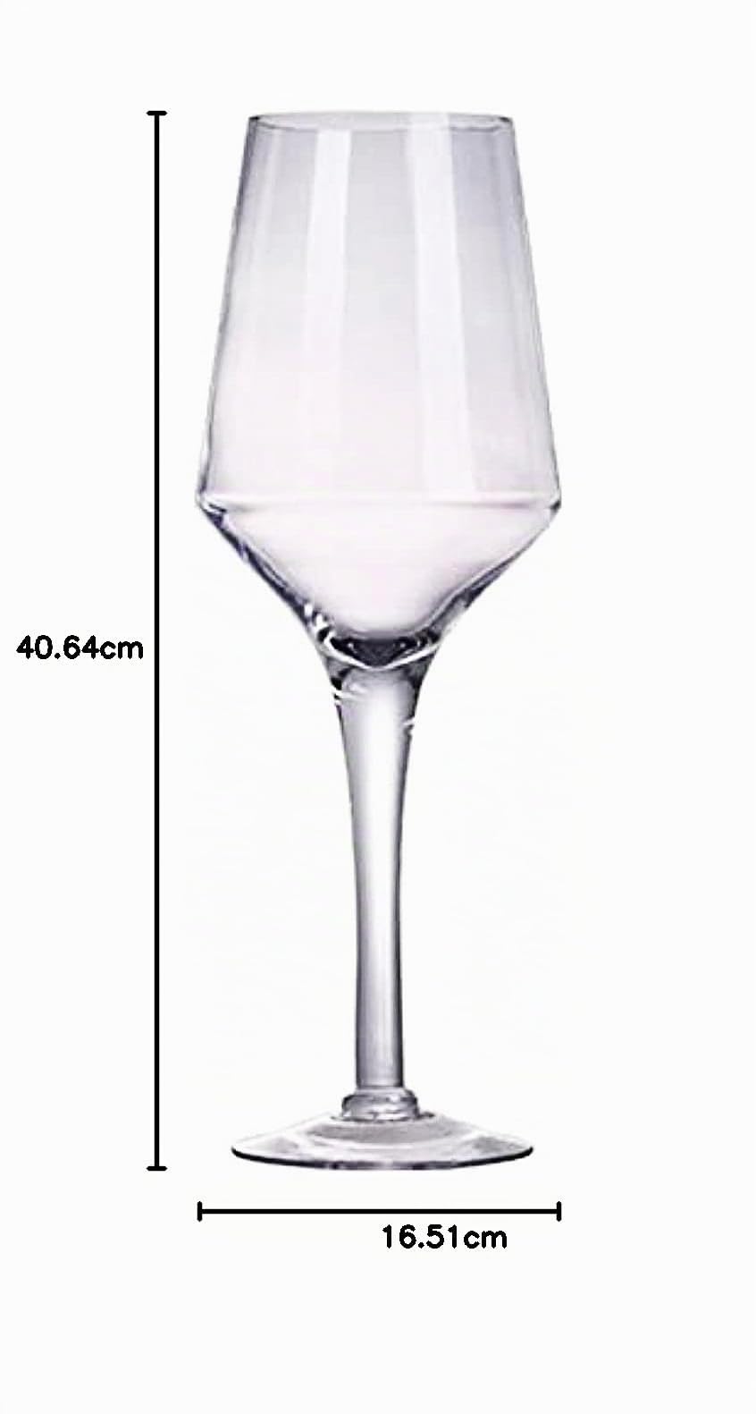 YUANXIN Calice gigante da vino enorme, calice oversize extra large, bicchieri da champagne, birra, bicchieri da vino rosso (prismatico)