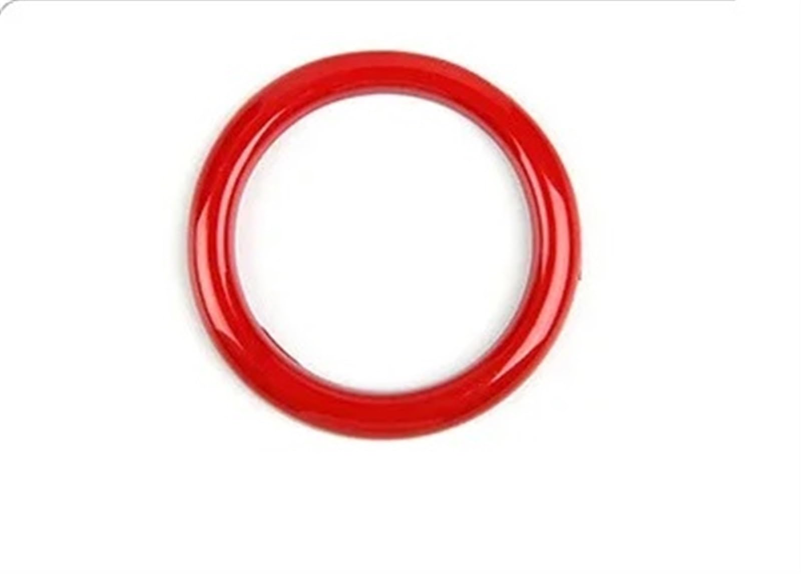 Car Trim Interior 1Pc for 718 911 for Macan for Cayenne for Panamera Clock Compass Stopwatch Decoration Ring Car Interior(Red)