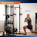 Marcy Strength Training Home Gym Cage with Pulley System for Weightlifting, Bodybuilding, Full Body Workout Equipment for Home Exercise - Image 3