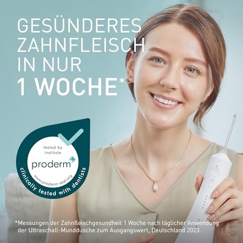 Panasonic EW1513W503 Ultra Sonic Munddusche für gründliche Mundpflege