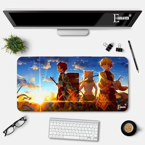 Image of Anime fearturing Large Gaming Mouse Pad, Extended Desktop Mat, 58 x 28 cm (DS 2)