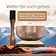 Klangschale – Handgefertigtes Klangschalen Set – Perfekt für Meditation und Klangtherapie – Ideal als Spirituelle Geschenke – Klangschalen Set Chakren mit Kissen und Klöppel