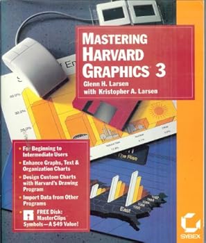 Paperback Mastering Harvard Graphics 3 for DOS Book